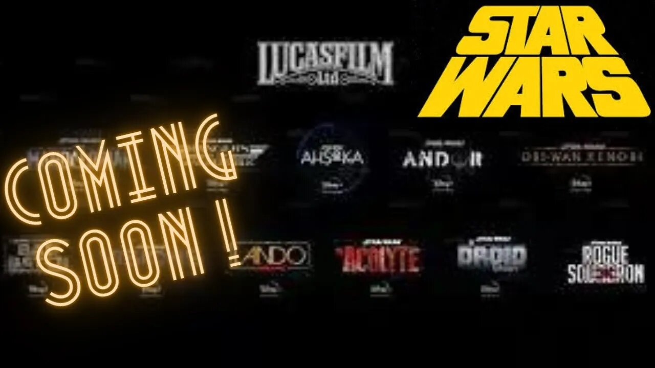 UPCOMING STAR WARS Movies, Tv Shows, And Games