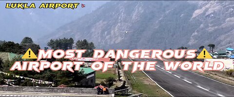 Tenzing Hillary Airport | Dangerous Airport Of The World #lukla #dangerous #nepal #mounteverest