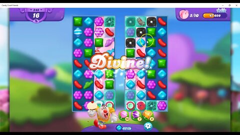 FRIENDS Level 245 Audio Talkthrough, Candy Crush Friends Saga, 30 Moves 0 Boosters