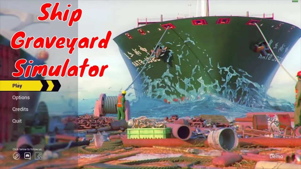 Ship Graveyard Simulator Gameplay