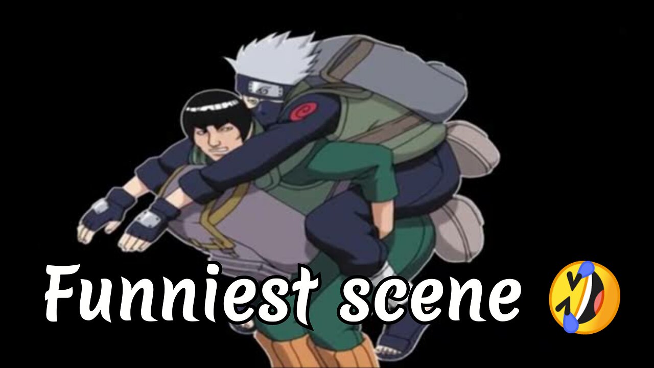 Kakashi and Might Guy funniest scene 🤣🤣 #naruto #kakashiandguy