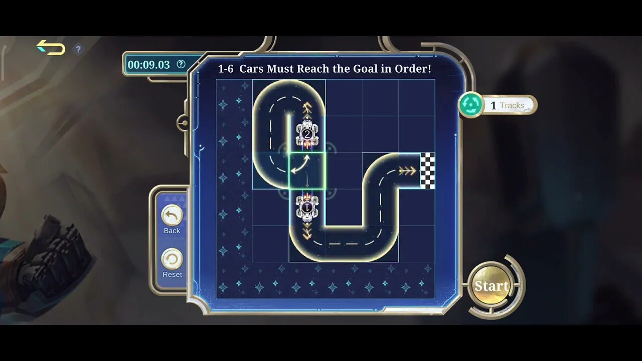 1-6 Cars Must Reach the Goal in Order! MLBB