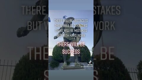 There will be success