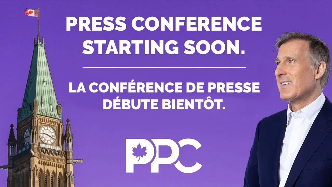 Conférence de presse sur la nomination de lieutenants régionaux du PPC