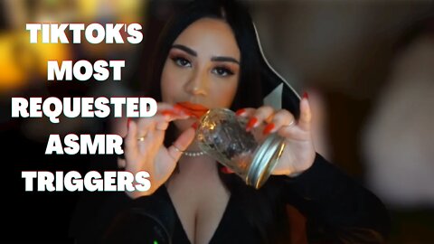 ASMR TIKTOK'S FAVORITE TRIGGERS + 40k CELEBRATION