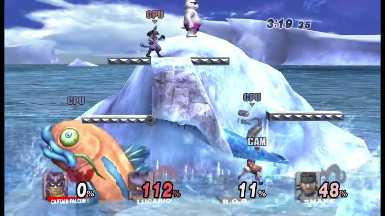 Super Smash Bros. Brawl - Team Battle