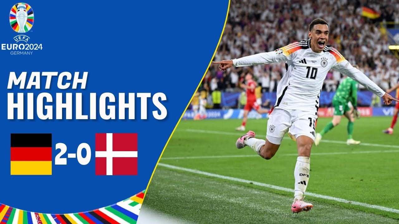 ⚫Extended HIGHLIGHTS: Germany vs. Denmark (2-0) || EURO 2024 Round of 16!