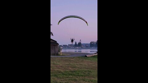 Paramotor Landing!