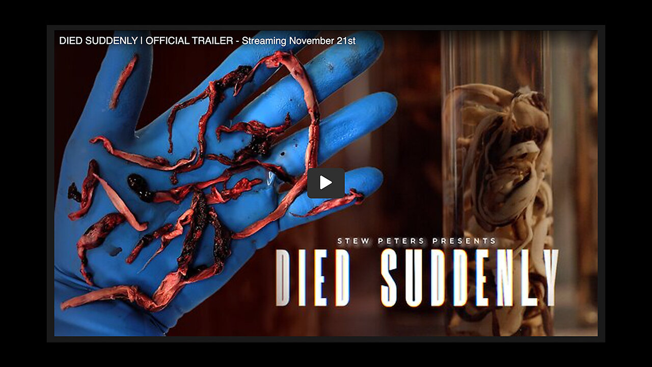 Died Suddenly (New COVID-19 Documentary From Stew Peters)