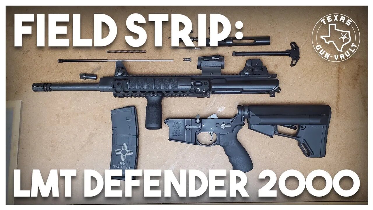 Field Strip: LMT Defender 2000 (AR-15 w/ Short Stroke Gas Piston)