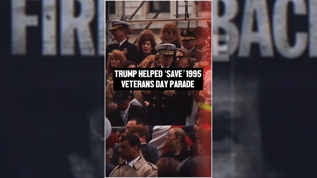 How Donald Trump Saved The Veteran's Day Parade In 1991