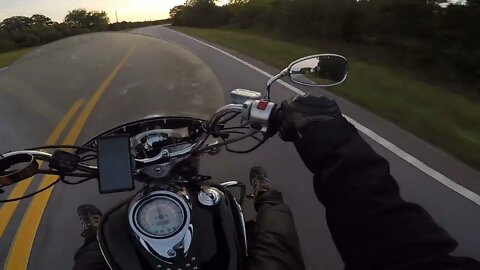 Biker Stuck on Dead Red