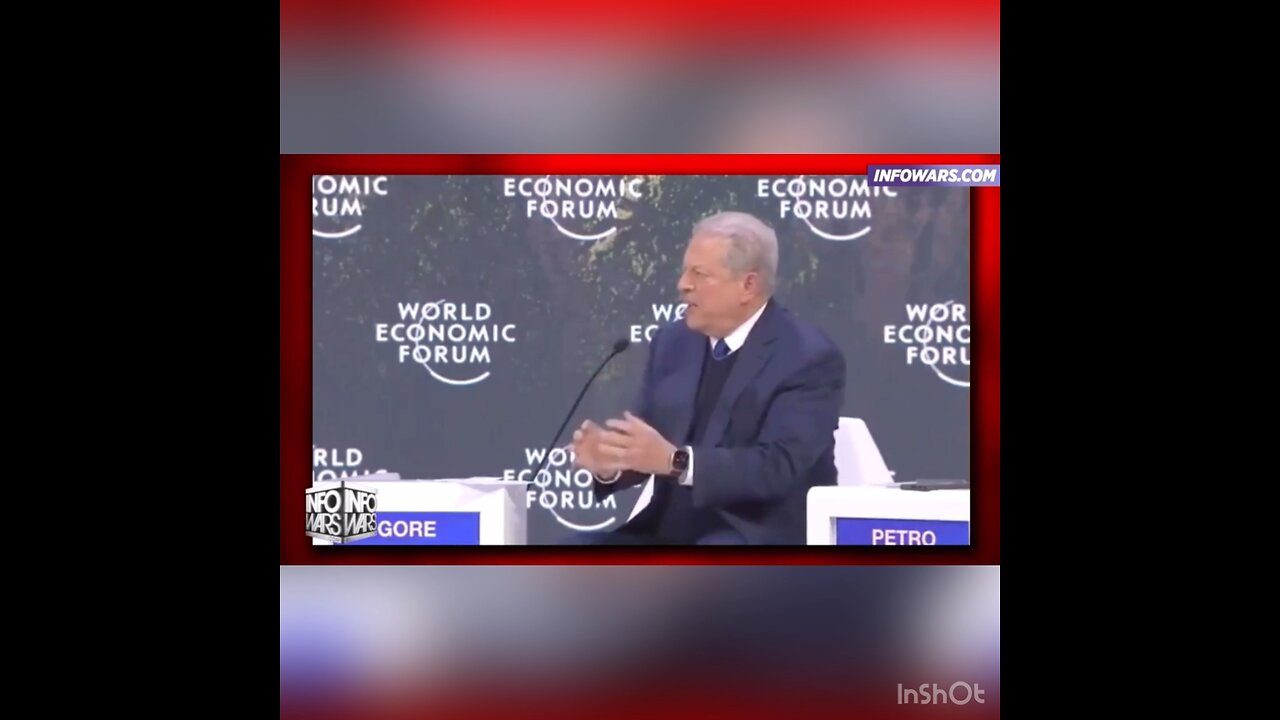 Al Gore's Unhinged Meltdown at the WEF Davos Summit