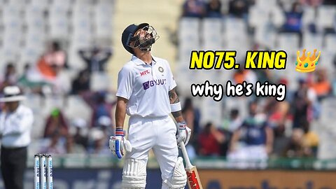 King 👑 virat kohli 75th century in world biggest cricket stadium ahmedabad