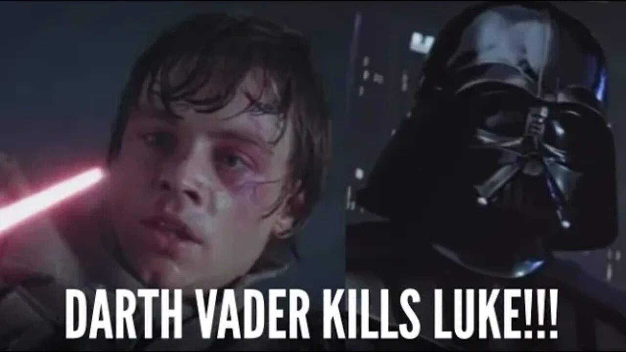 Darth Vader Kills Luke!