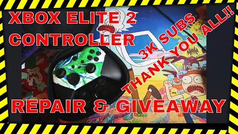 REPAIR & GIVEAWAY Xbox Elite Wireless Controller Series 2 🛠 LB / RB and Sticks 🛠