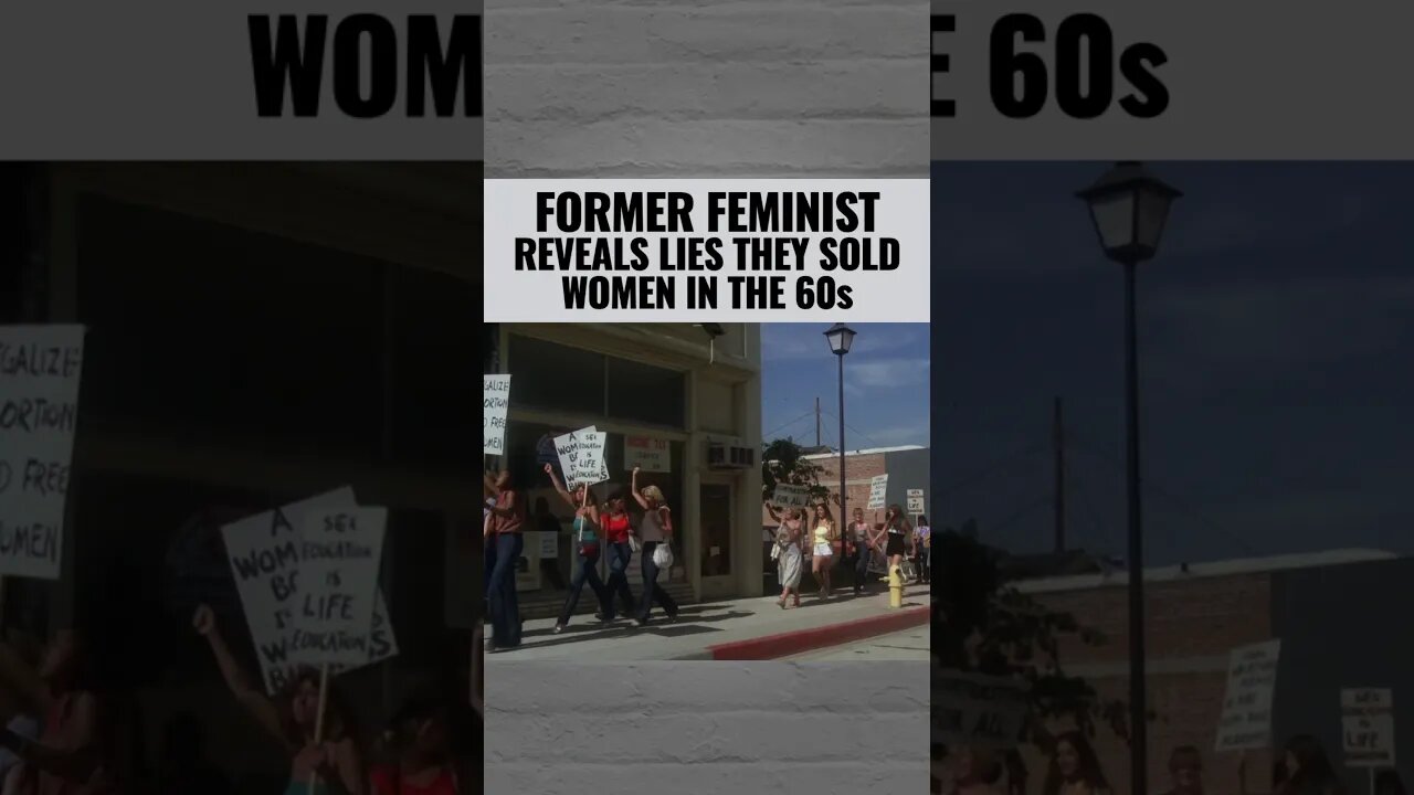 The TRUTH About the Lie Women Were Sold About Feminism #Shorts