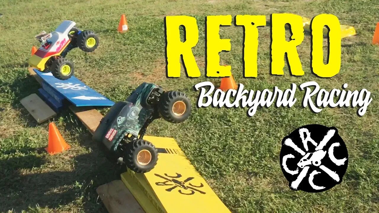 CCxRC Retro Monster Truck Track Fun