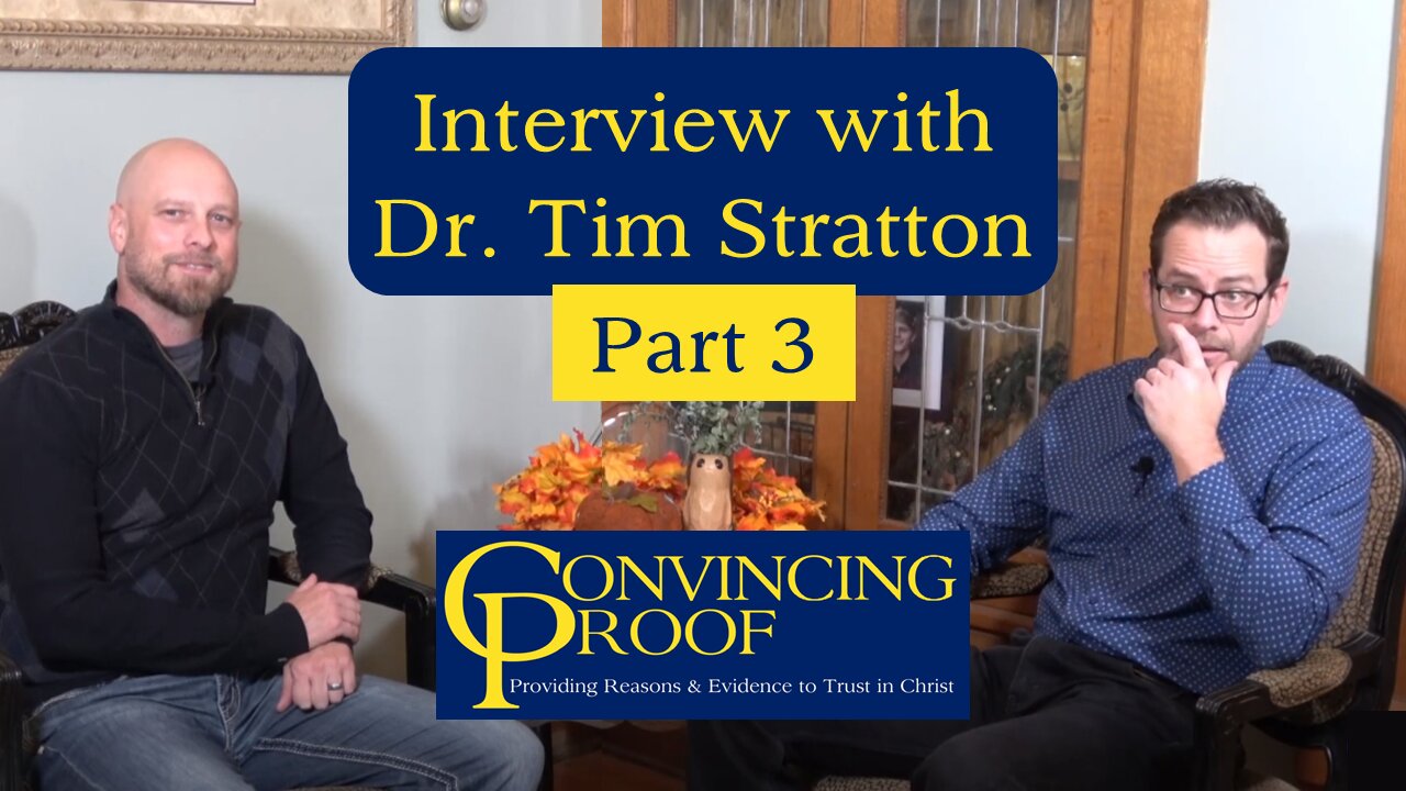 INTERVIEW: Dr. Tim Stratton of Free Thinking Ministries - Part 3/3