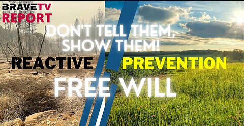 BraveTV REPORT - November 23, 2022 - AMERICAN FREE WILL - THEY CAN’T BE TOLD, THEY MUST BE SHOWN