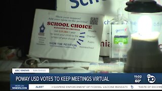 Community protests different topics as PUSD votes to keep meetings virtual