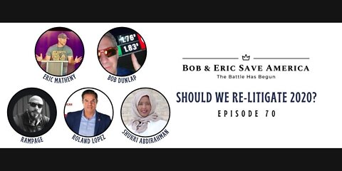 Should We Re-Litigate 2020? Guests Roland Lopez and Shukri Abdirahman