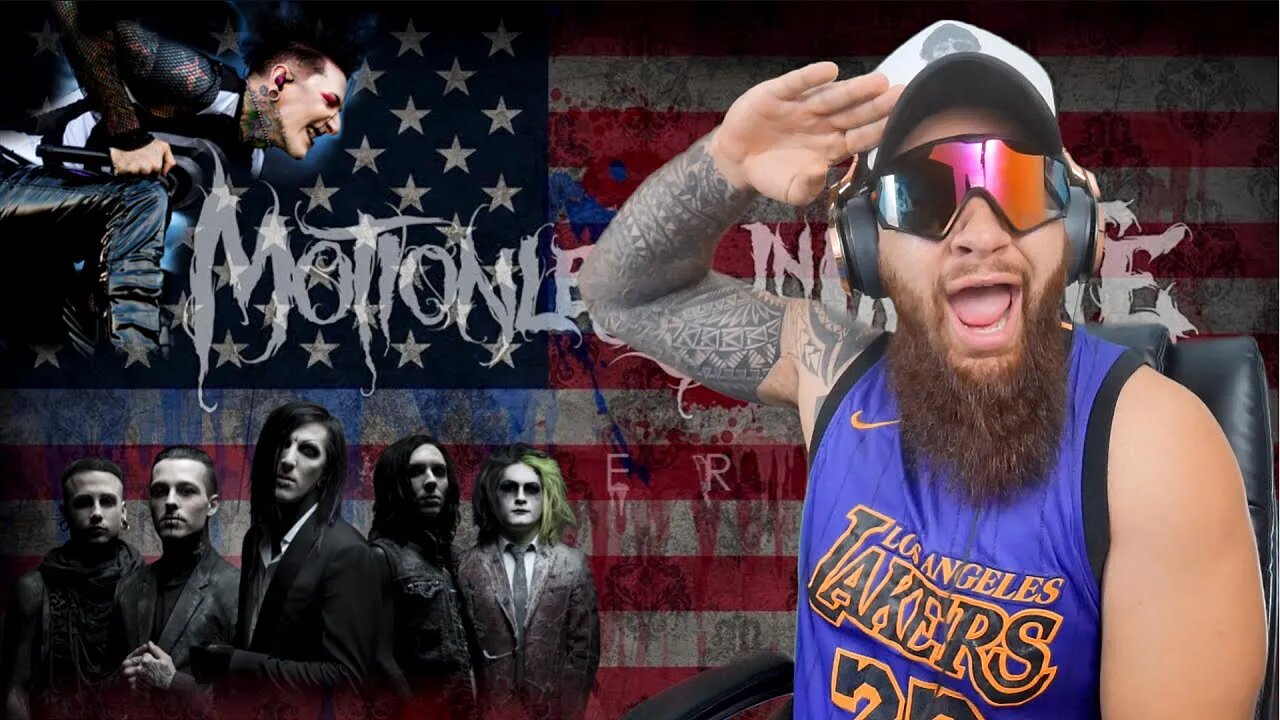 I WANTED TO HATE IT!! Motionless In White - AMERICA - REACTION