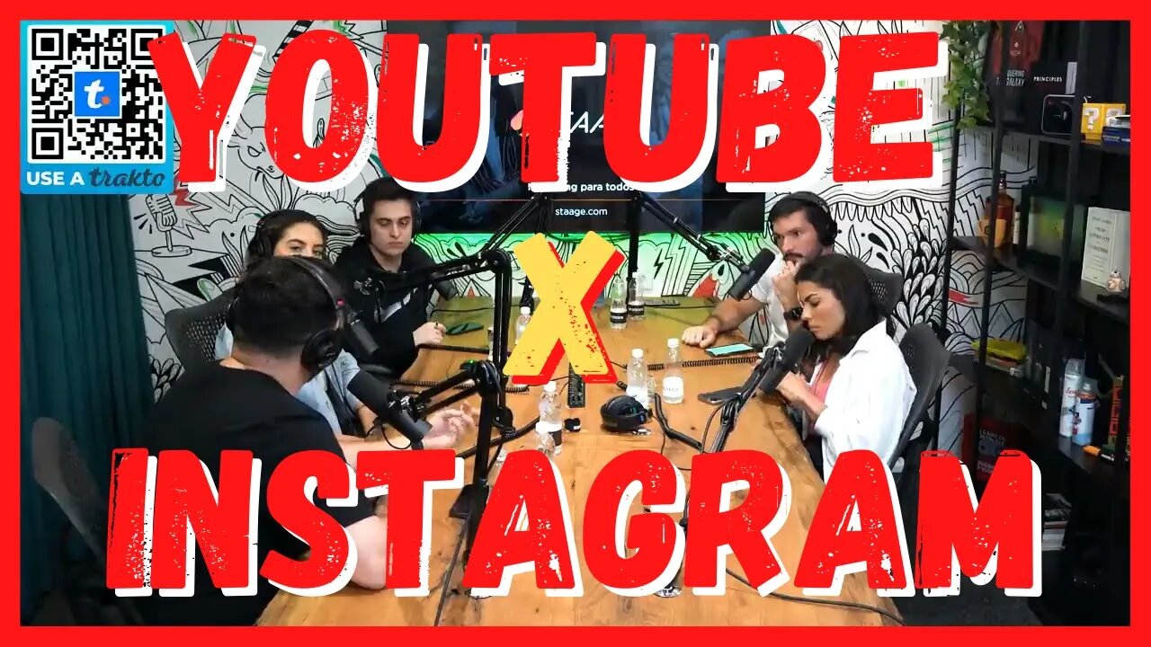 A GALERA DISCUTE SOBRE INSTAGRAM E YOUTUBE, DEIXA SEU LIKE, Os Sócios Podcast