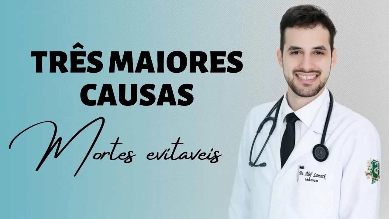 As 3 MAIORES causas de MORTES EVITÁVEIS no BRASIL #Shorts | Dr. Álef Lamark
