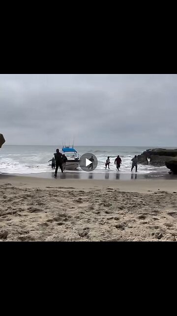 NEW: Nearly a dozen illegal immigrants storm the beach in broad daylight....