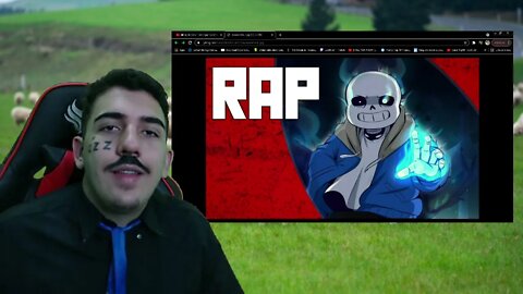 PASTOR REACT 🔴Rap do Sans "Sem Vigor" (Glitchtale) | Versão Acústica | VMZ