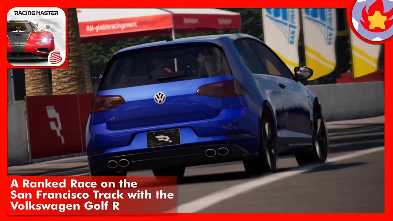 A Ranked Race on the San Francisco Track with the Volkswagen Golf R | Racing Master