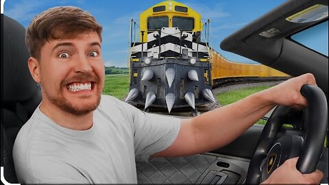 Train vs lambo (mr beast)