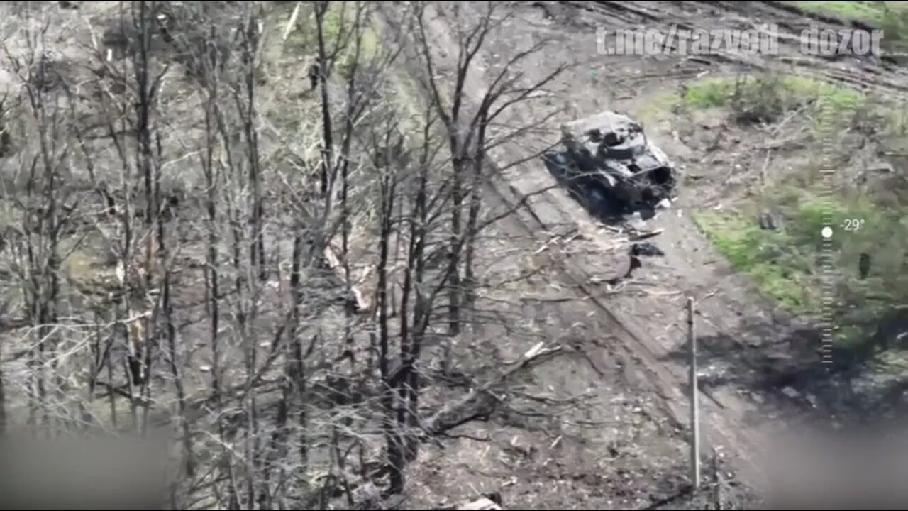 Fierce fighting in the Izyum direction, taken from a UAV