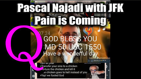 Pascal Najadi with JFK - Pain is Coming