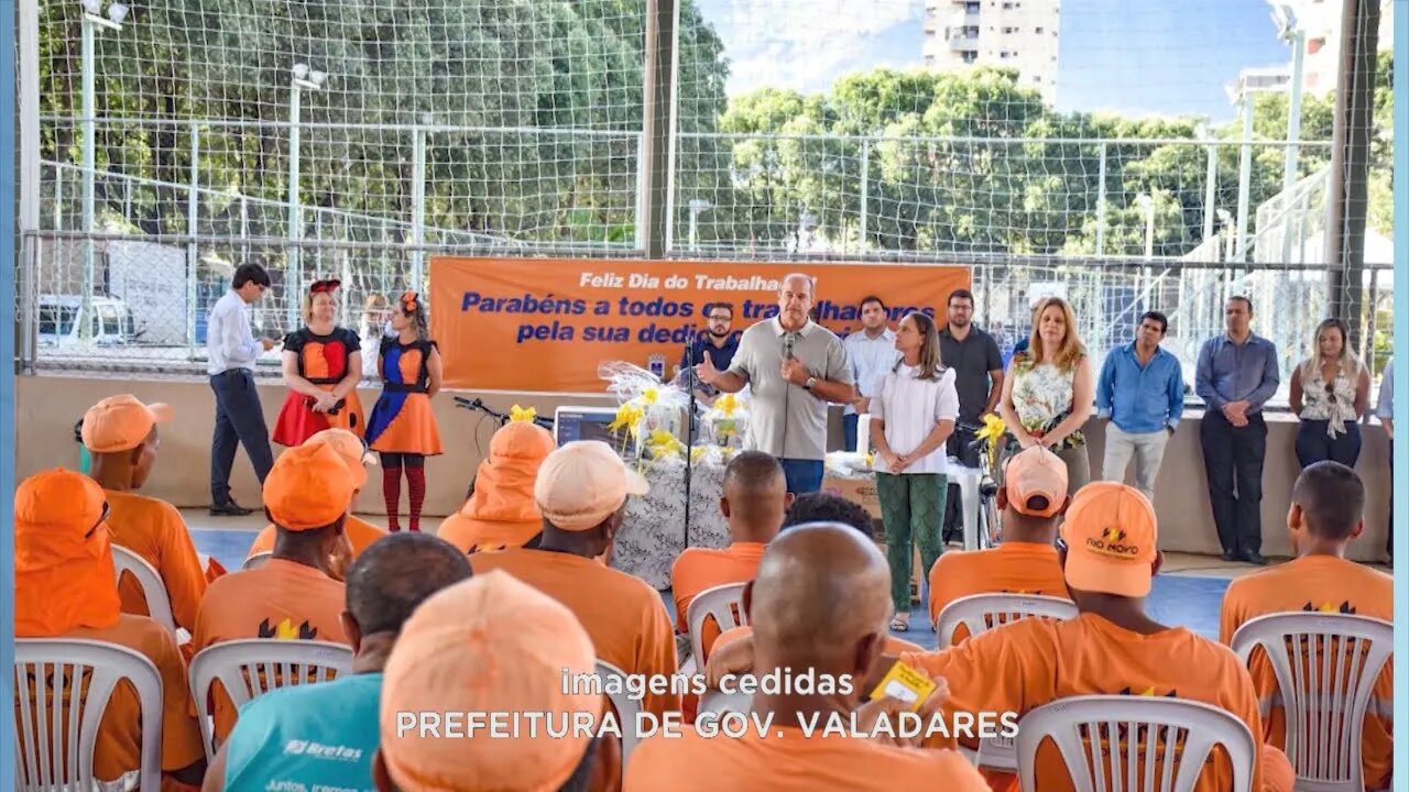 Dia do Trabalhador: data é comemorada com café especial para os servidores da limpeza urbana em GV