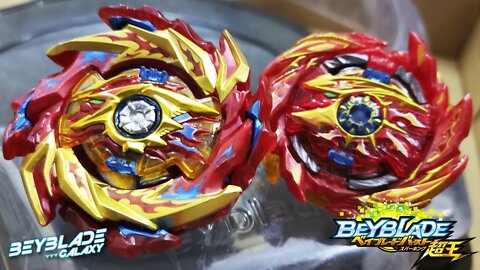 HYPERION BURN .CHO.Xc'+X vs SUPER HYPERION .Xc 1A - Beyblade Burst ベイブレードバースト