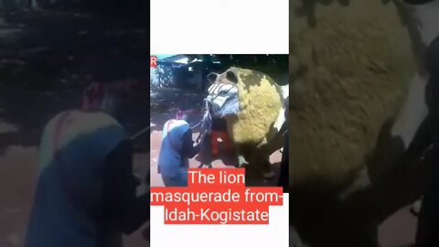 THE LION MASQUERADE FROM IDAH KOGI STATE