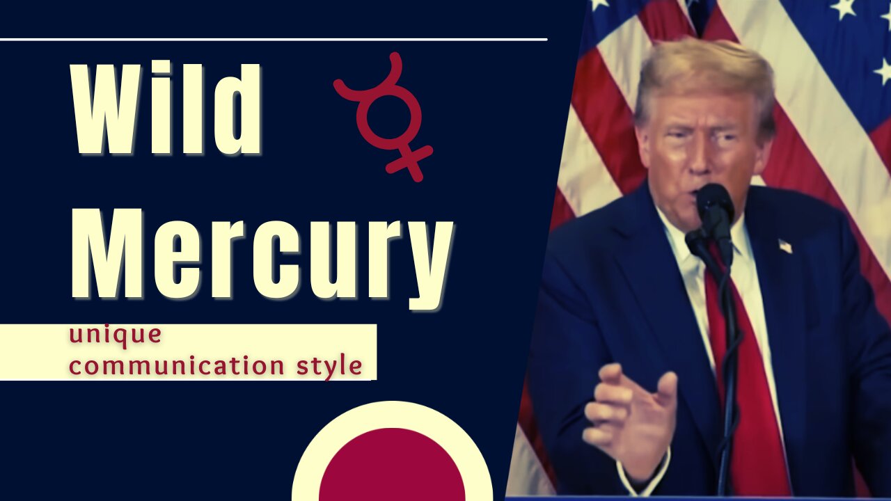 How Astrology Explains Trump's Communication: A Look at His Out of Bounds Mercury