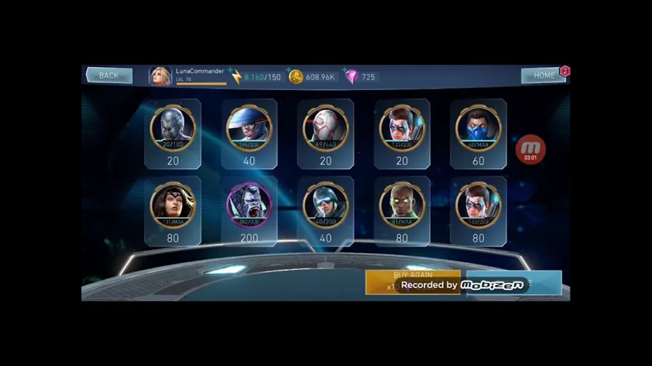 Injustice 2 mobile Update / Won a new Purple fighter!