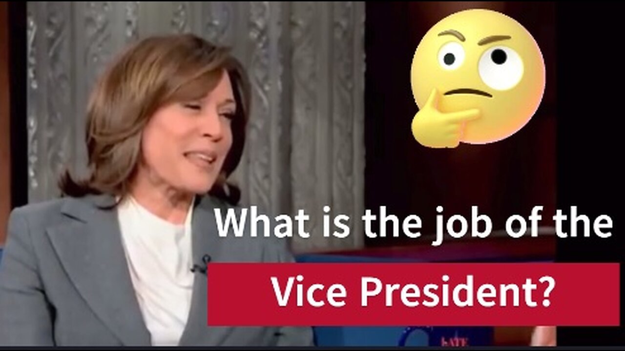 What is the job of the Vice President??