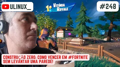 Construção Zero: Como Vencer em #Fortnite Sem Levantar uma Parede!