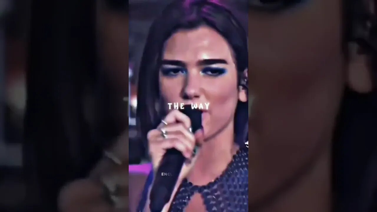 One Kisses Hot Sexy Dua Lipa Live Performance HD Unseen Video #shorts