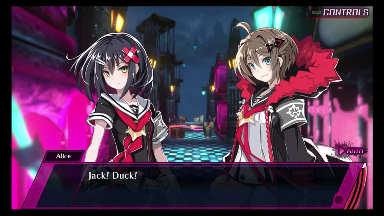 Mary Skelter Nightmares Remake (Switch) - Fear Mode - Part 4: City Streets Core & Nightmare