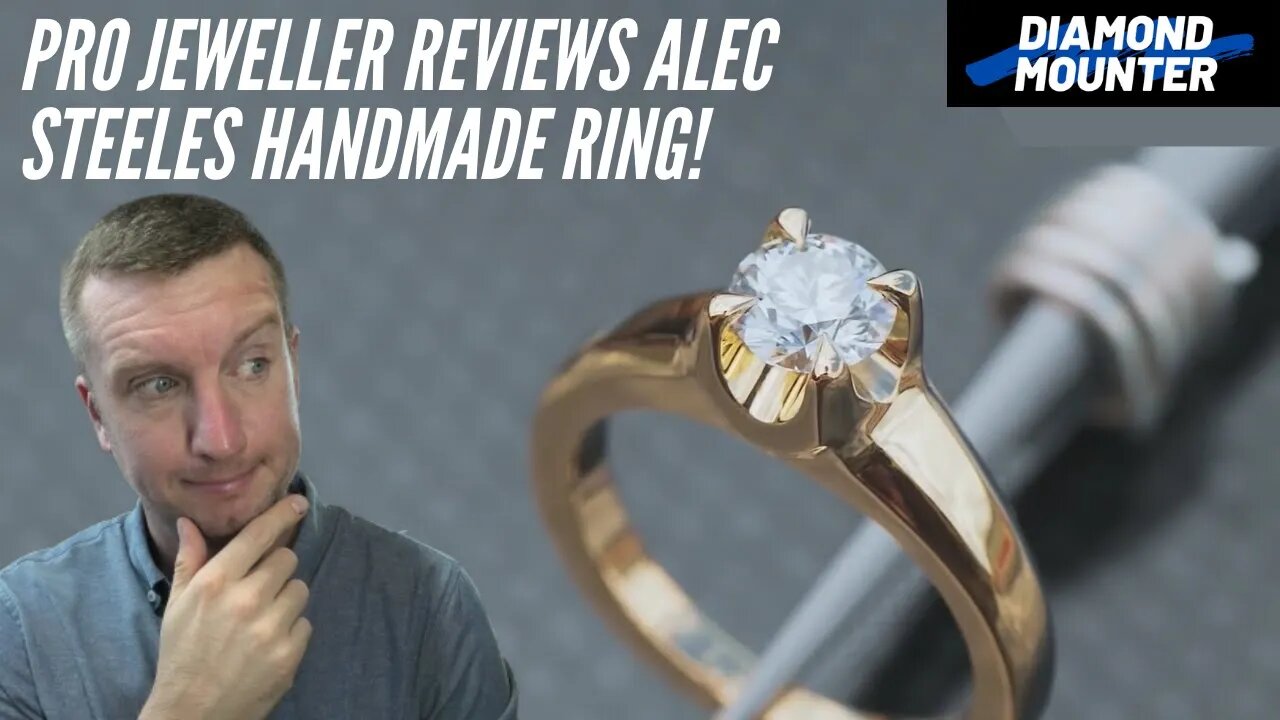 Professional Jeweller Reviews Blacksmith Alec Steeles Engagement Ring