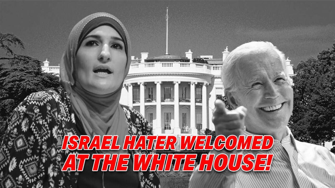 ISRAEL HATER LINDA SARSOUR WELCOMED AT THE WHITE HOUSE BY JOE BIDEN!