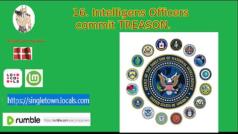 16 Intelligence Officers commit TREASON.