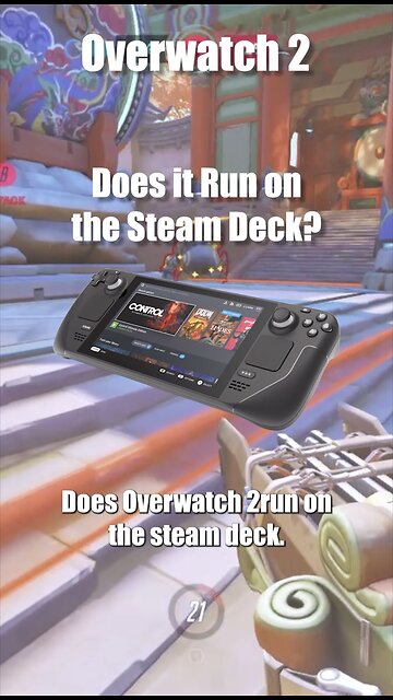 Overwatch 2 on the Steam Deck