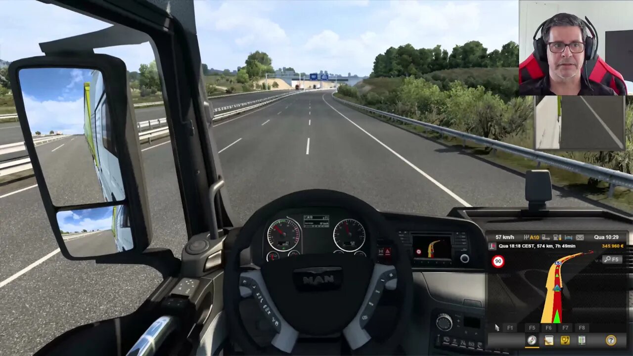 EURO TRUCK SIMULATOR 2 IBERIA DLC #8 19 TONELADAS DE FEIJÃO DE SEVILHA PARA O PORTO