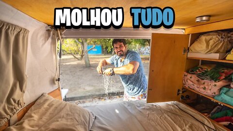 ALAGOU tudo em nossa KOMBI Home | Porto Seguro Bahia - T1 EP.35